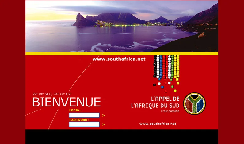 Site Internet OT AFRIQUE DU SUD