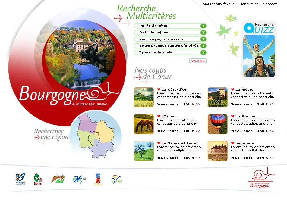 Site Internet BOURGOGNE