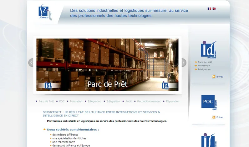 Site Internet SERVICES2IT