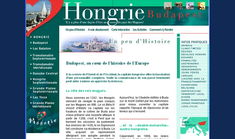 Site Internet OT - HONGRIE - vue 2