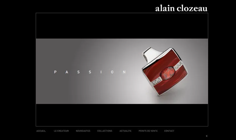 Site Internet CLOZEAU CREATEUR - vue 2