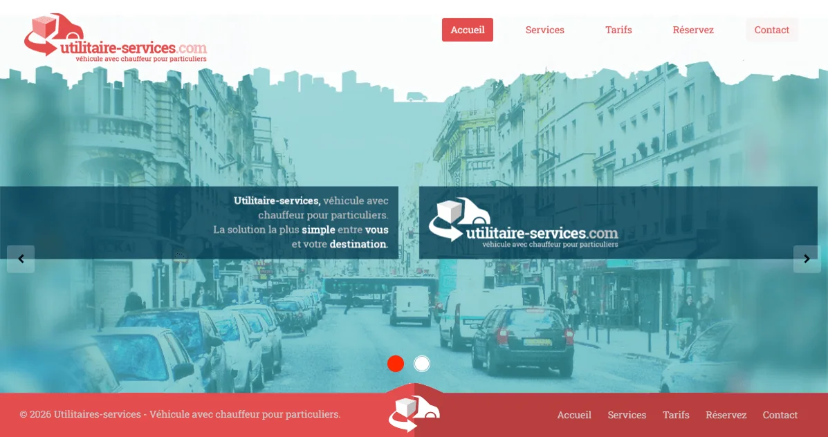 Site Internet Utilitaire & services